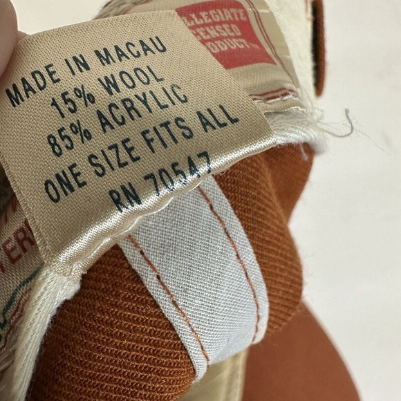 Vintage University of Texas Longhorns Twins Enterprise Embroidered One Size - Picture 5 of 5